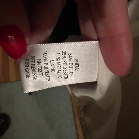 Designer Metallic Blazer Dana Buchman - Picture 9 of 10